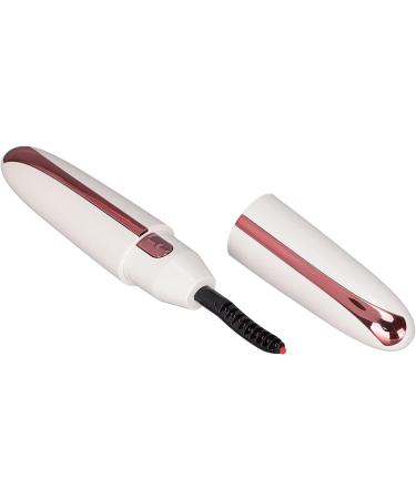 Qukaim USB Heated Eyelash Curler Heated Eyelash Curler USB Rechargeable Electric Heating Lash Curler with Smart Temperature Control Anti-Scalding Cleaning Brush for Women Makeup - Buy Online on GoSupps.com