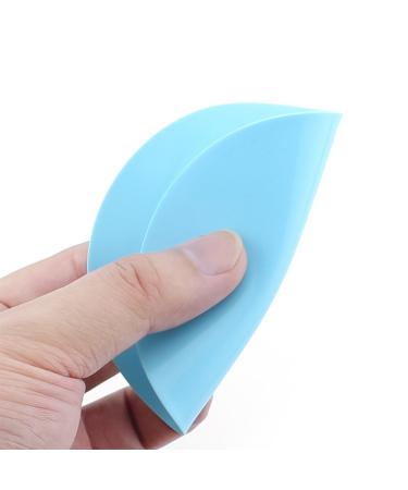 Frcolor 5Pcs Professional Nail Art Silicone Palette for Cosmetics, Foundation, Mixing, Blending, Paint Tray - Buy Online on GoSupps.com