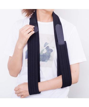Shoulder Surgery Sling - Adjustable Arm Support for Broken Shoulder | Left & Right Arm Brace - Comfortable & Durable Suspension Sling - Buy Online on GoSupps.com