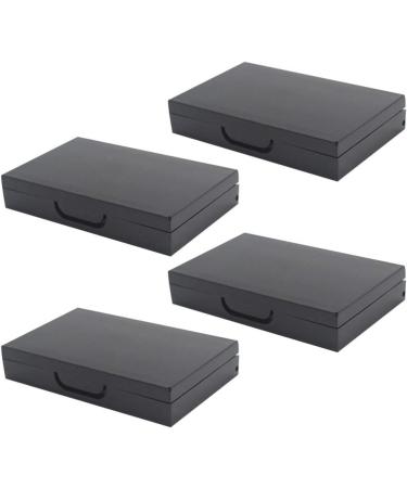 Beaupretty 4pcs Empty Eyeshadow Case Eyeshadow Palettes Powder Puff Box Eyeshadow Making Case for Women Girls Ladies 4 Compartments - Buy Online on GoSupps.com