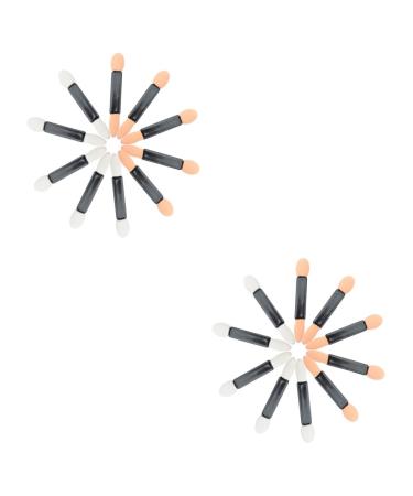 PLAFOPE 100 Pcs Women Makeup Brush Makeup Eye Shadow Brush Makeup Applicator Sponge Eye Shadow Applicator