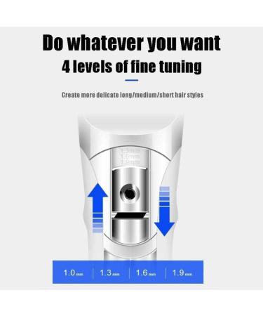 Professional Hair Clippers Kit for Men | USB Cord/Cordless Rechargeable with LED Display | Ideal for Home Barber Shop & Versatile Cutting - Buy Online on GoSupps.com