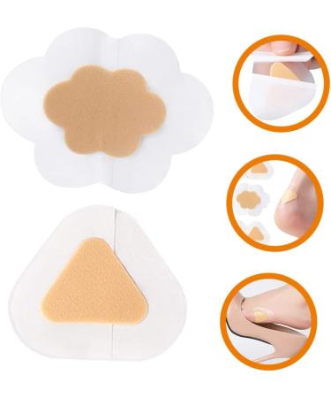 FRCOLOR High Heel Protectors - 120 Pcs Transparent Stickers for Women | Anti-Wear Heel Patches & Invisible Guards - Buy Online on GoSupps.com