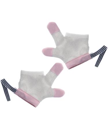 KOMBIUDA Baby Mittens 3 Pairs - Anti-Scratch Breathable Finger Gloves for Infant - No Thumb Stop Mesh Mitts - Prevent Scratches & Sucking - Size L - 2x3pcs - Buy Online on GoSupps.com