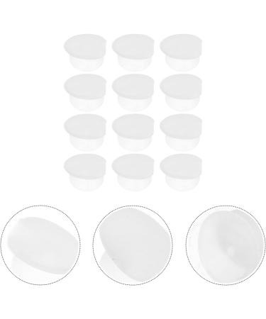 Lurrose Silicone Lip Brush Covers 12pcs Silicone Brush Cover for Makeup Cosmetic Brush Protector Brush Applicator for Women Girls (White) White 1.5x1cm - Buy Online on GoSupps.com