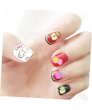 Mipcase 3200pcs Slice Nail Decoration Nail Decorations for Nail Fruit Slice Floral Decorations Clay Fruit Slice Flowers Decor Flower Ornaments Miniture Decoration Fruit Slices Love - Buy Online on GoSupps.com