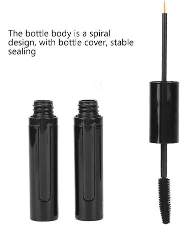 Empty Mascara Tube Spiral Design DIY Making Compact Portable Safe Durable Eyeliner Tube with Rubber Stopper for Lip Gloss for Liquid Eyeliner - Buy Online on GoSupps.com