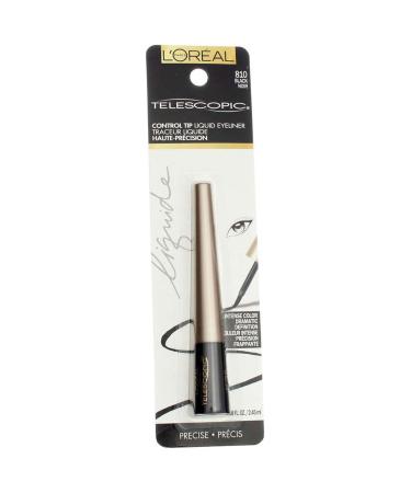 L'Oreal Telescopic Control Tip Liquid Eyeliner 810 Black .08 fl oz (2.45 ml)