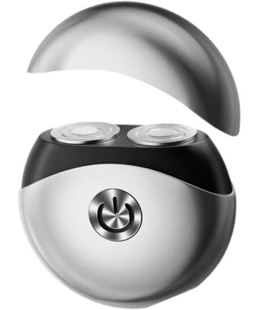 Travel-Friendly Men's Electric Razor - Sleek Grooming Tool for Effortless Shaving | Argent - Buy Online on GoSupps.com