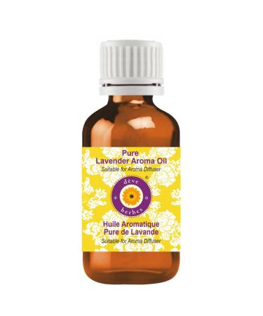 Deve Herbes Pure Lavender Aroma Oil (Suitable for Aroma Diffuser) 30ml (1 oz) 1 Fl Oz (Pack of 1)