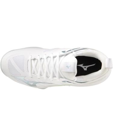 Mizuno Women's Wave Volleyball Shoes 40.5 EU - White/Gridge/Patinagreen | International Shipping Available - Buy Online on GoSupps.com