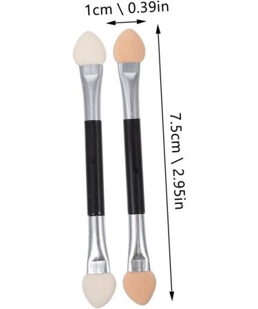 FOMIYES 40 Pcs Latex Eye Shadow Stick Foam Sponge Eye Makeup Eye Shadow Sponge H3210 Make up Cosmetic 7.5cmx2pcs Assorted Colorx2pcs - Buy Online on GoSupps.com