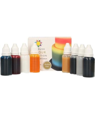 Sugarflair Alcohol Free Airbrush Colour Collection 8x 14ml - Buy Online on GoSupps.com