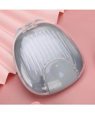 Buy Orthodontic Retainer Case | Portable Waterproof Mouthpiece Box for Travel | Gray | Ideal for Men & Women - Buy Online on GoSupps.com