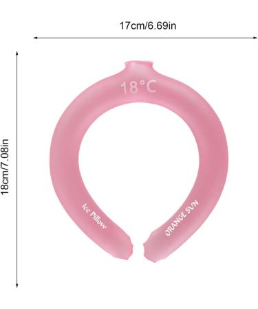 JIAWEIIY Neck Cooling Tube Wearable Cooling Neck Wraps Ice Gel Neck Cooler Wrap Reusable (A) - Buy Online on GoSupps.com