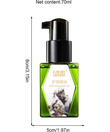 Hair Dryness Oil 70ml Non-Greasy Hair Oil to Prevent Dryness - Hair Smoothing Supplies for Home Hair Salon Vacation Traveling Business Trips Outing Zagaro - Buy Online on GoSupps.com