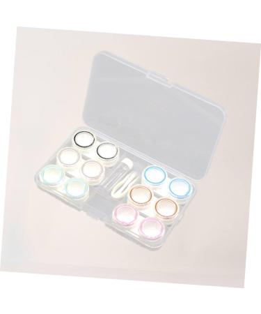 Partykindom 6-Pack Contact Lens Containers | Durable & Compact Lens Holders for Safe Storage - Buy Online on GoSupps.com