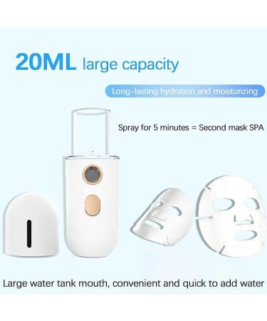 tesrgre Portable Steamer Mini USB Humidifier Nano Sprayer Handy Face Steamer Mist Machine - Buy Online on GoSupps.com