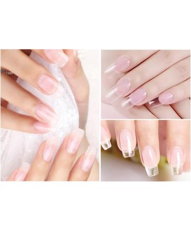 Nail Builder Gel 3 Color Set UV LED Nail Extension Gel Acrylic Gel Strengthen Hard Gel for Home and Professional Use (3-piece set) - Buy Online on GoSupps.com
