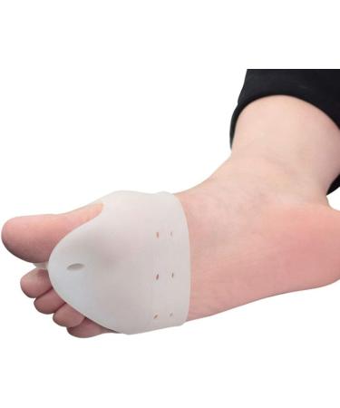 Pedimend Gel Toe Separators & Metatarsal Pads - 2 Pairs | Bunion Corrector & Toe Straightener for Overlapping Toes | Hallux Valgus Relief & Forefoot Pain | 1-Hole Design - Buy Online on GoSupps.com