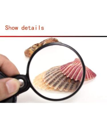 Magnifiers Folding Pocket Magnifier Portable 10x 60mm Optical Glass Magnifying Glass Reading Newspaper - Buy Online on GoSupps.com