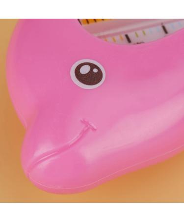 Bath Thermometer Baby Safe LCD Digital Water Thermometer - Rose Red Dolphin Design - Buy Online on GoSupps.com