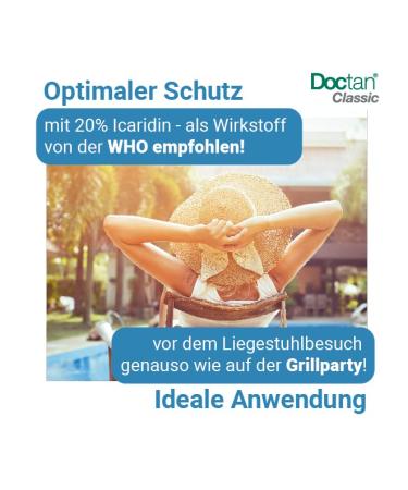 Doctan Classic Lotion | 12-Hour Protection Against Mosquitoes Ticks & Biting Flies | Malaria & Zika Virus Defense | Olive Scent | International Shipping - Buy Online on GoSupps.com