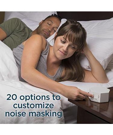 LectroFan High Fidelity White Noise Machine with 20 Unique Non-Looping Fan and White Noise Sounds and Sleep Timer Classic-White - Buy Online on GoSupps.com