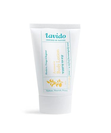 Lavido - Natural Aromatic Body Lotion | Clean  Non-Toxic Skincare (Mandarin  Orange & Bergamot  8.45 fl oz | 250 ml) 8.45 Fl Oz (Pack of 1)