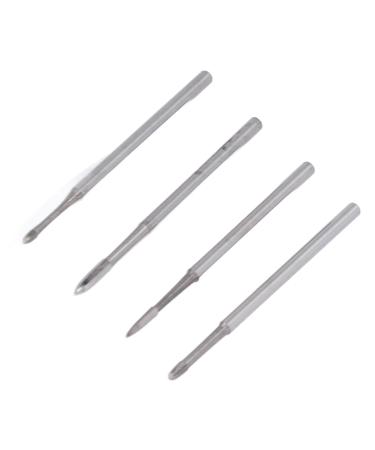 Nail Buffer Tips Nail Drill Bits Set Portable Manicure Tool 4Pcs Wear-Resistant Home Beauty Salon Nail Artist: