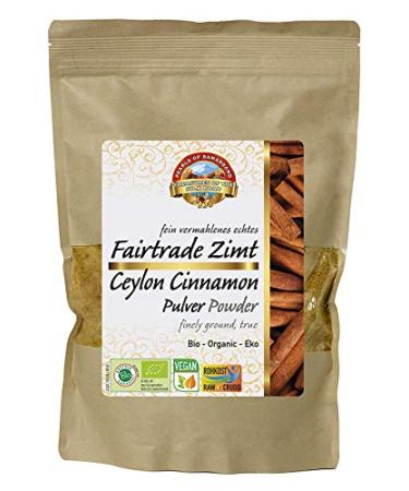 Buy Organic Ceylon Cinnamon Powder 1kg Natural Untreated & Finely Ground for Raw Food - Pearls - Buy Online on GoSupps.com
