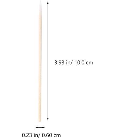 Beaupretty Cotton Swab Applicators - 400 Wooden Cotton Buds for Precision Use | Ideal for Beauty & Crafts | International Shipping Available - Buy Online on GoSupps.com