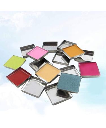 56pcs Empty Eyeshadow Tin Pans for DIY Palettes | Iron Plates for Makeup - International Shipping Available - Buy Online on GoSupps.com