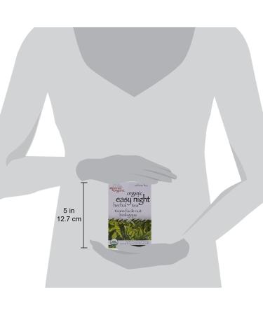 imperial organic Easy Night Herbal Tea Chamomile Tea with Licorice Root Caffeine Free Soothing 18-pack - Buy Online on GoSupps.com