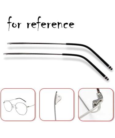 VekkEr Yewear Leg - Thin Metal Frame Arms Replacement Temples for Glasses Grey Eyeglass Accessories - Shop Internationally - Buy Online on GoSupps.com