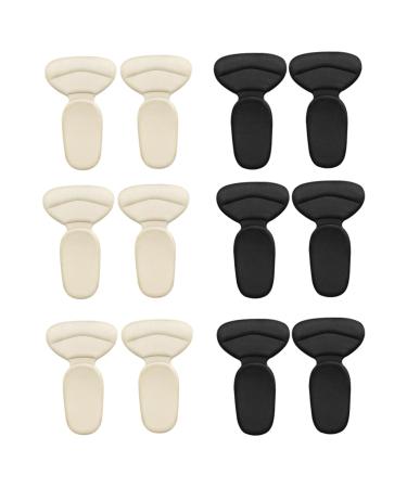 6 Pairs Half Size Pad Insoles for Women Heels High Heel Insoles Shoe Pads for High Heels Shoes Inserts for Women Womens Insoles Shoes for Women Woman Shoes Shoe Non-Slip Mat Sponge