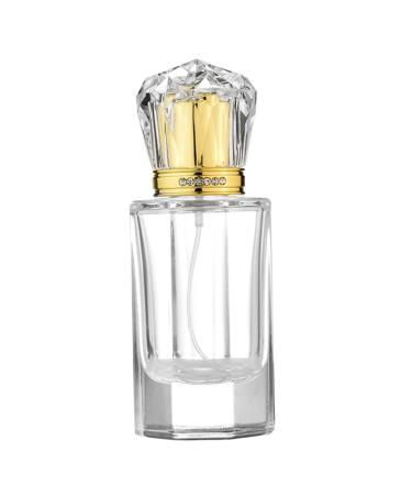 minkissy 1pc Perfume Refillable Perfume Portable Water Sprayer Cosmetic Container Scent Spray Bottle Refillable Mist Sprayer Travel Sprinkler Empty Bottle Glass