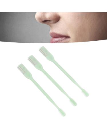 ZJchao Manual Nose Hair Trimmer - 360 Rotation Double Heads Deep Cleansing - Mint Green - 3pcs - International Shipping Available - Buy Online on GoSupps.com