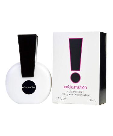 Exclamation By Coty For Women. Cologne Spray 1.7 OZ EXCLAMATION Coty 1.7 Fl Oz (Pack of 1) - Buy Online on GoSupps.com