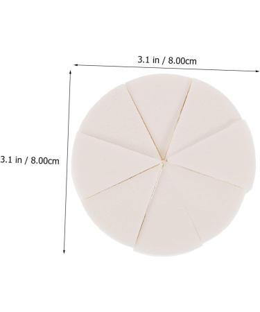 Angoily 8 Sets Triangular Sponge Puff Finger Puff Foundation Sponge Blending Sponges for Makeup Triangle Puffs Mixture Foundation Puff White Make up Cosmetics Girl Emulsion - Buy Online on GoSupps.com