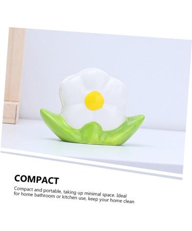FRCOLOR Tooth Brush Pencil Holder Pen Holder Toothbrushes Toothbrush Holder for Bathroom Ceramic Toothbrush Holder Bathroom Toothbrush Holder Container Ceramics Storage White Child - Buy Online on GoSupps.com