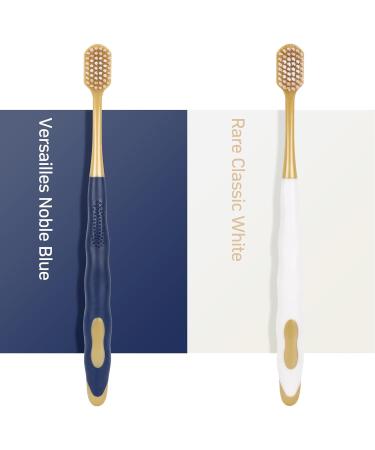 Extra Soft Toothbrush Six Pack | Gentle Bristles for Sensitive Gums | Wide Head Design for Adults - Buy Online on GoSupps.com