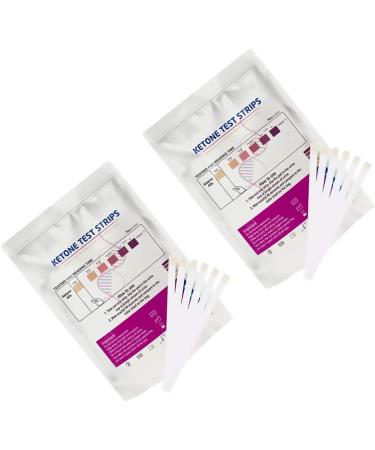 EXCEART 200pcs Ketone Testing Strips for Low Carb Ketogenic Diet - Urinalysis Tester for Accurate Ketosis Level Monitoring - Buy Online on GoSupps.com