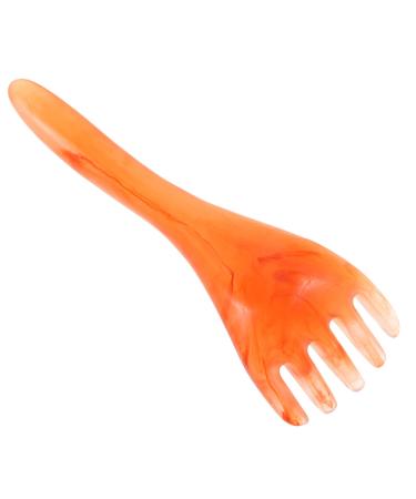 Foytoki massage device with five claws scraping massage comb Face massage tool Self-massage tool deduction of body massage tab TRIGGERPUNKTANKTAGETER JADE Massage claws