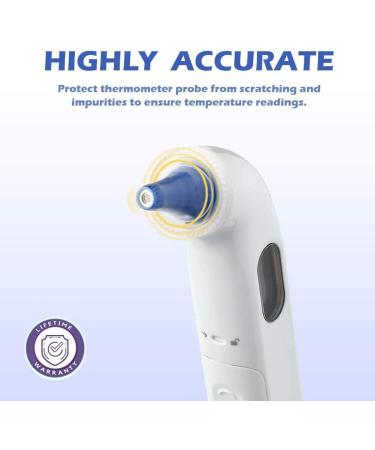 200 Brown Fever Thermometer Protective Caps Universal Ear Thermometer Replacement for All Models - Buy Online on GoSupps.com
