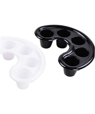 Beaupretty 6pi ces Bol De Manucure Pour Enlever Peaux Mortes Et Adoucir Ongles Lot De Noir Blanc Et Rose - Buy Online on GoSupps.com
