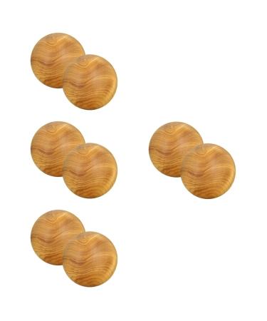 8 pieces massage ball Neck massage device Face scooter Woodwork Acupressure Wood handball balls Handballs wooden handball hand massage balls Hand exercise roll balls thuja healeved