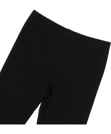 Hoolchean Girls Cotton Ruffle Leggings 3-4 Years Slim Black - Toddler & Little Girls - Buy Online on GoSupps.com
