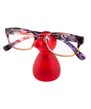 Remaldi Glasses Stand Spec Holder Holder for Specs Gift Present Boxed Remaldi Spec Holder Red Height: approx. 80mm
