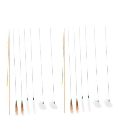 TOVINANNA 16Pcs Ear Tools Portable Ear Wax Removers with Handles for Ear Cleaning Massaging Safe Easy to Use for Home Travel